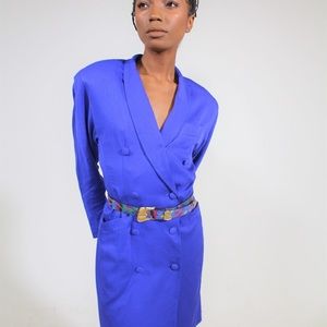 Aurora Vintage Tuxedo Dress